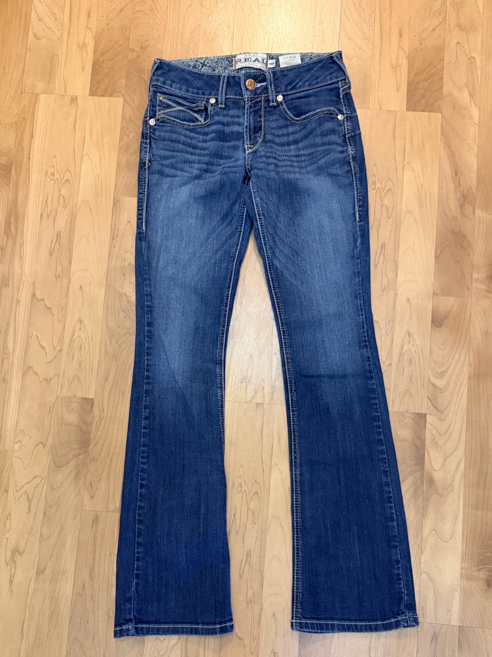 Ariat Women's Dark Blue Bootcut Jeans -